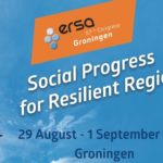 Aankondiging ERSA-congres "Social Progress for Resilient Regions" in Groningen, 2017